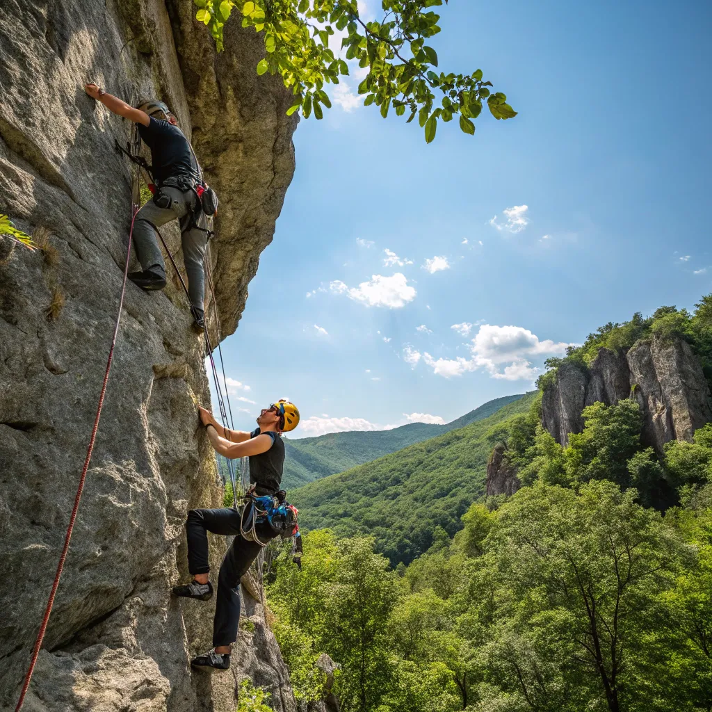 Outdoor Climbing Escapade